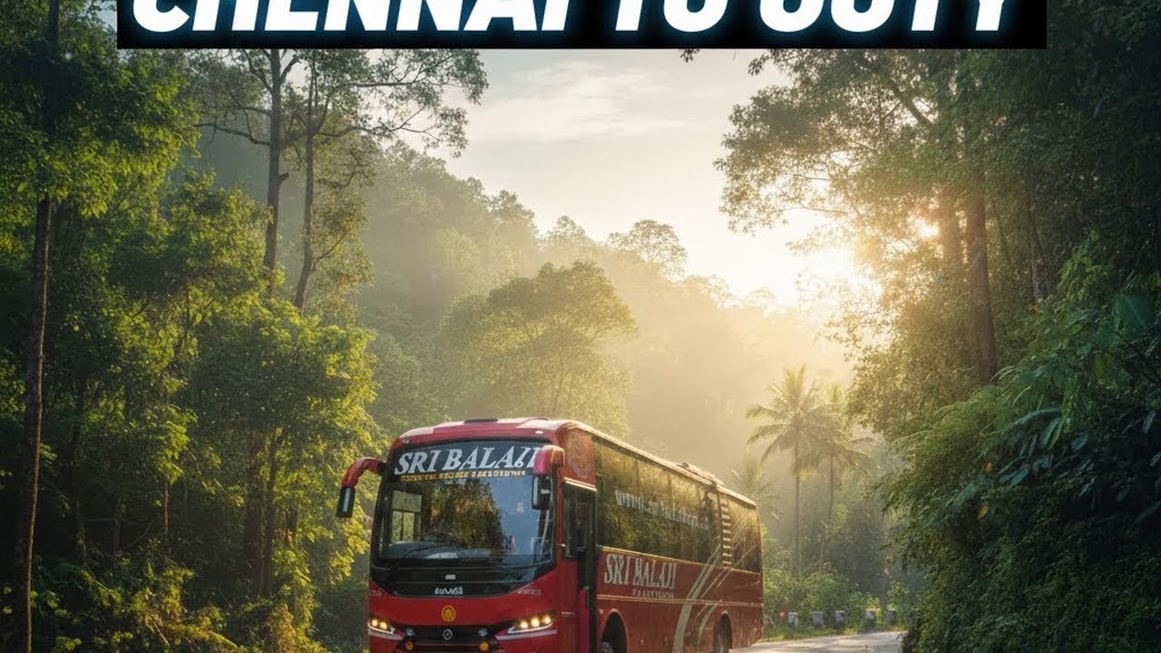 Epic Chennai to Ooty Hill Drive 🌄 | ETS2 Realistic Sri BALAJI Bus Gameplay