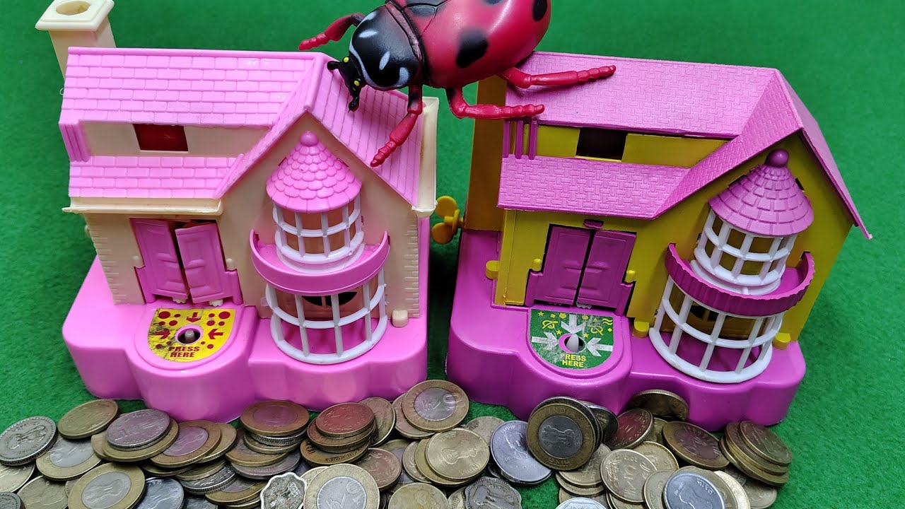 Cutest  live Puppy House 🏠 Coin Bank Review &ndash; Satisfying ASMR Unboxing