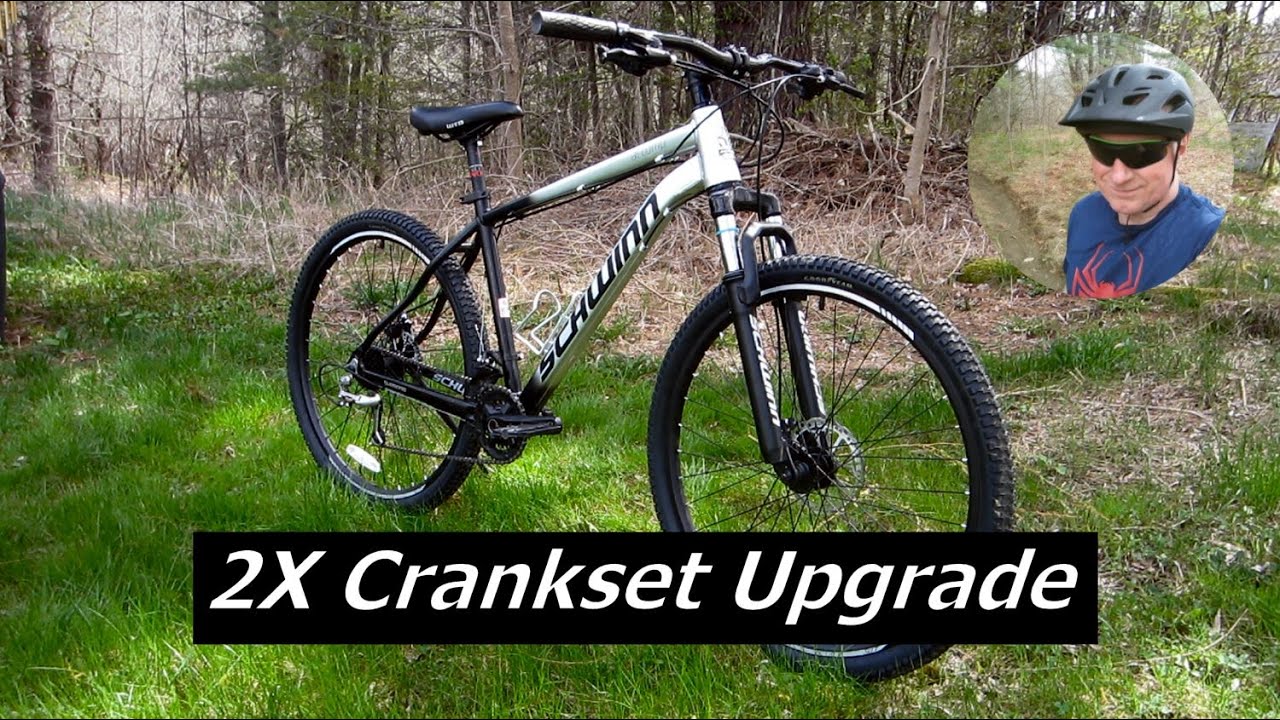 How to Upgrade From 3X to 2X Crankset – Schwinn AL Comp