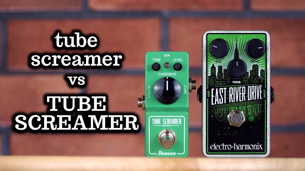 SCREAMER VS SCREAMER: Ibanez Tube Screamer Mini vs Electro Harmonix East River Drive
