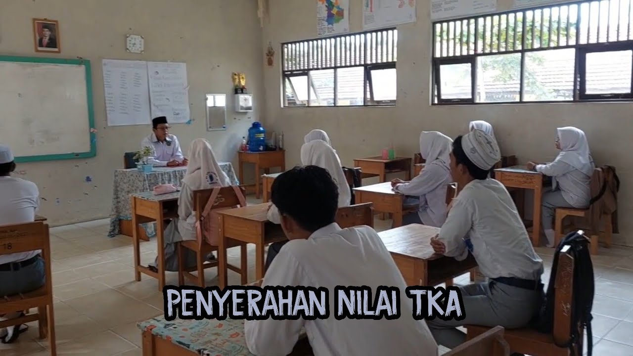 Senin, 09 Februari 2026, Penyerahan Nilai TKA Kelas XII Th. 2025