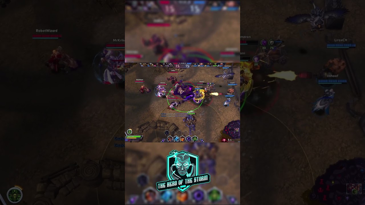 Gazlowe, Falstad and ETC combo! #hots #heroesofthestorm #blizzard #moba #diablo
