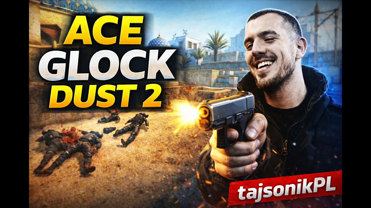 Counter Strike 2 ACE GLOCK DUST 2