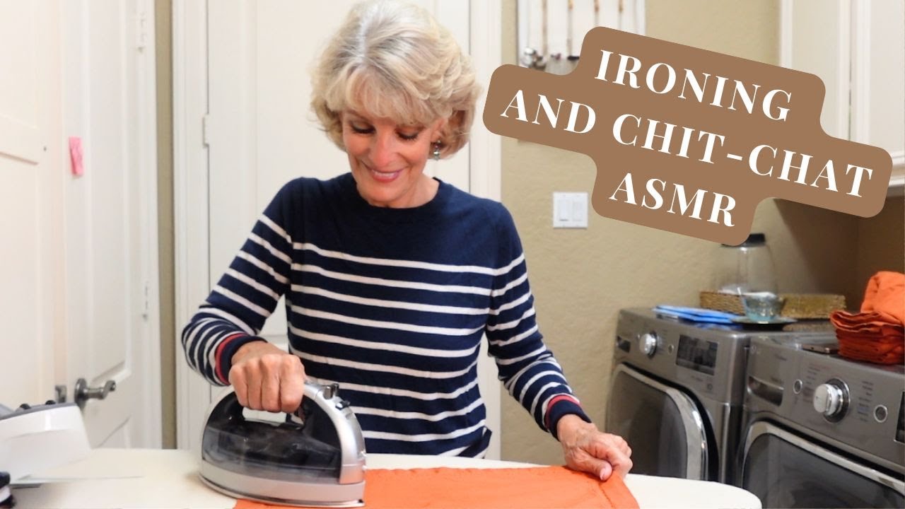 Ironing & Chit Chat | Soft-Spoken Laundry Room ASMR 🧺✨
