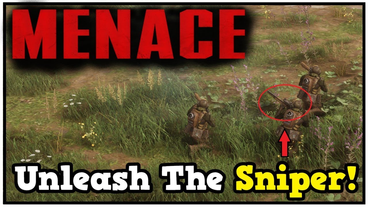 I Unleash My Inner Sniper As We Come Under Mortar Fire In Menace - Turn Based Strategy #6