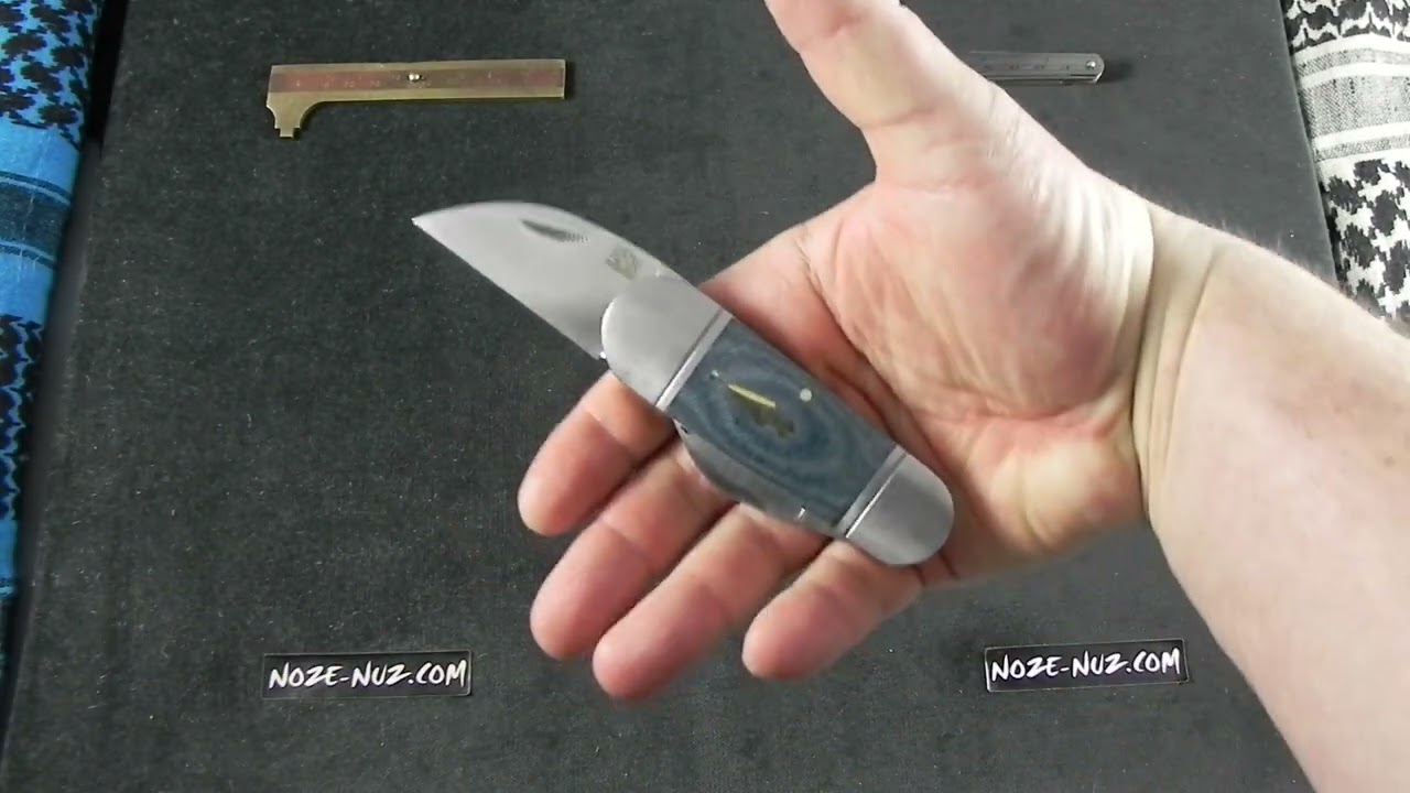 RRR006 Rough Ryder Rhino Toe Denim Micarta