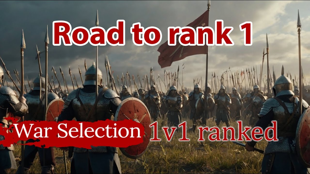 War Selection - 1v1 ranked vs SkinnyGuziec (rank 4)
