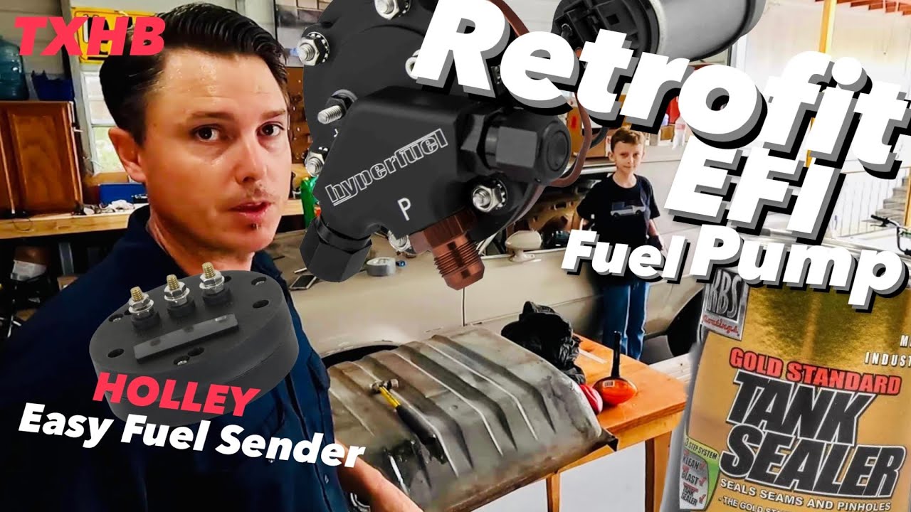 Retrofitting a Factory Fuel Tank for a Hyperfuel EFI Fuel Pump and Holley Easy Sender Installation