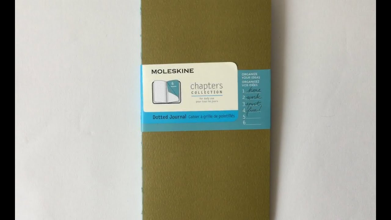Moleskine Chapters