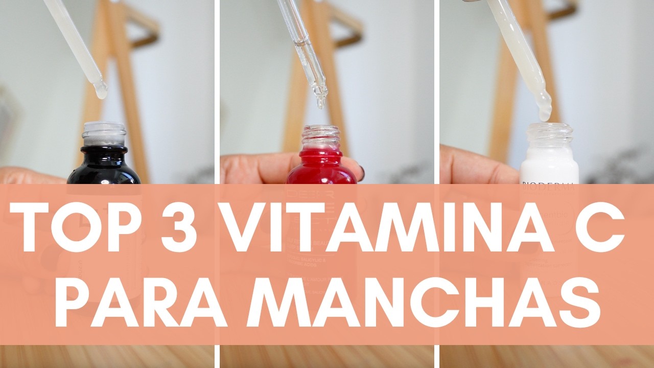 Mi TOP 3 SÉRUMS DE VITAMINA C si tienes manchas... específicamente 😘