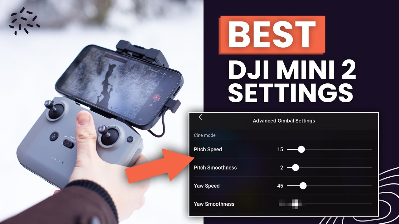 ЛУЧШИЕ НАСТРОЙКИ DJI Mini 2 2022 — Снимайте максимально кинематографичные кадры с вашего дрона