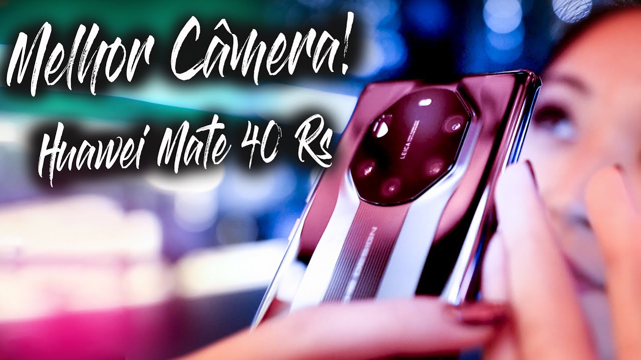 MELHOR que Iphone 12!! Huawei Mate 40 Rs Porsche Versão Limitada
