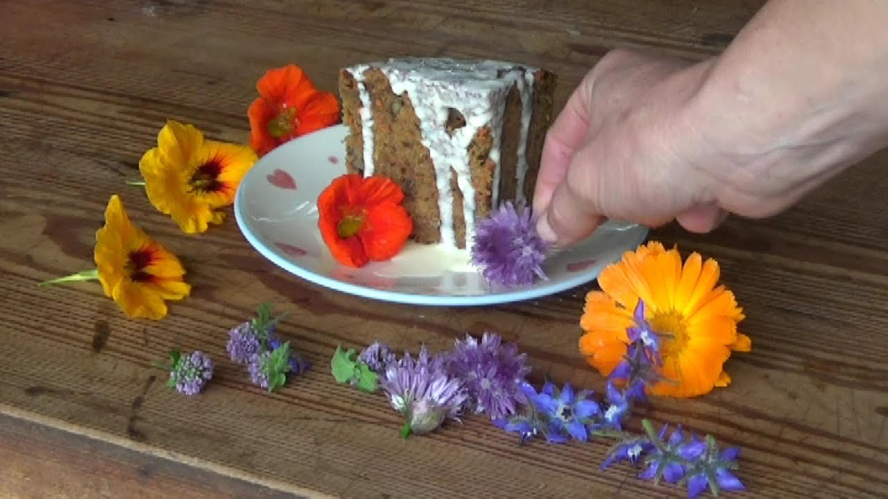 Yummy Carrot Cake! (With a recipe and some donkeys.)