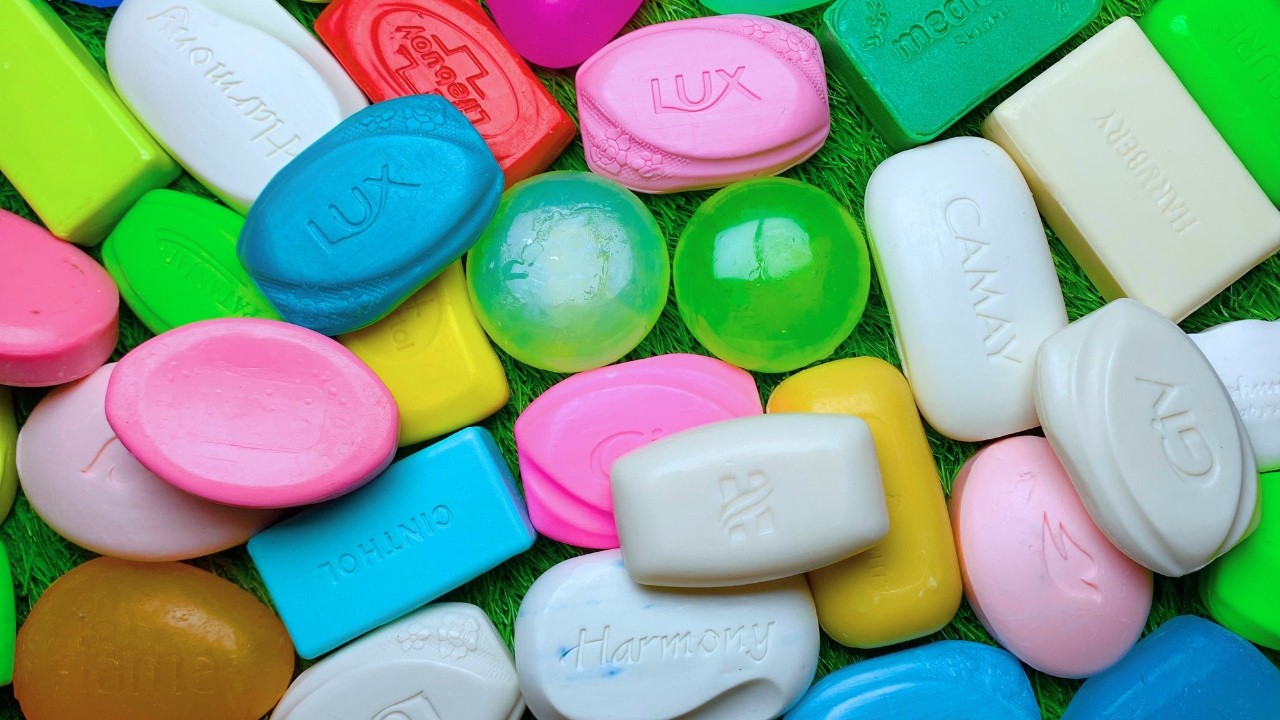 ASMR 100 SOAP OPENING HAUL | ASMR SOAP OPENING SOUND | Satisfying Video ASMR