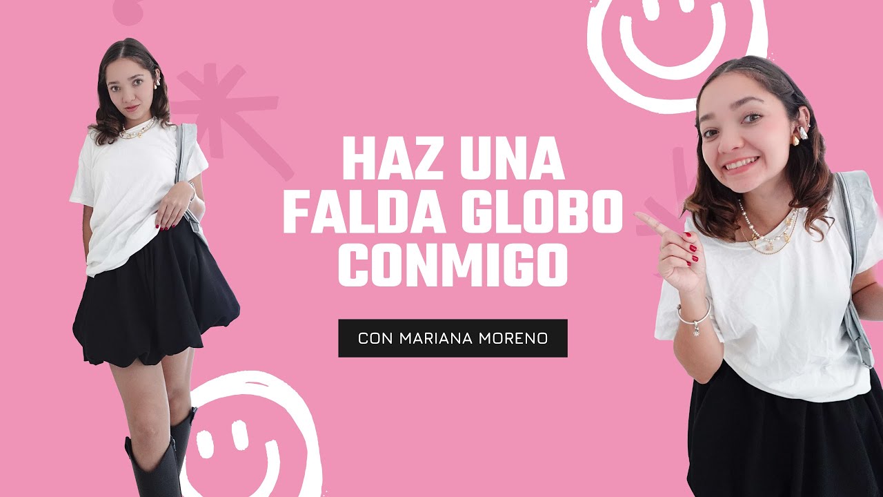 HAZ UNA FALDA GLOBO CONMIGO