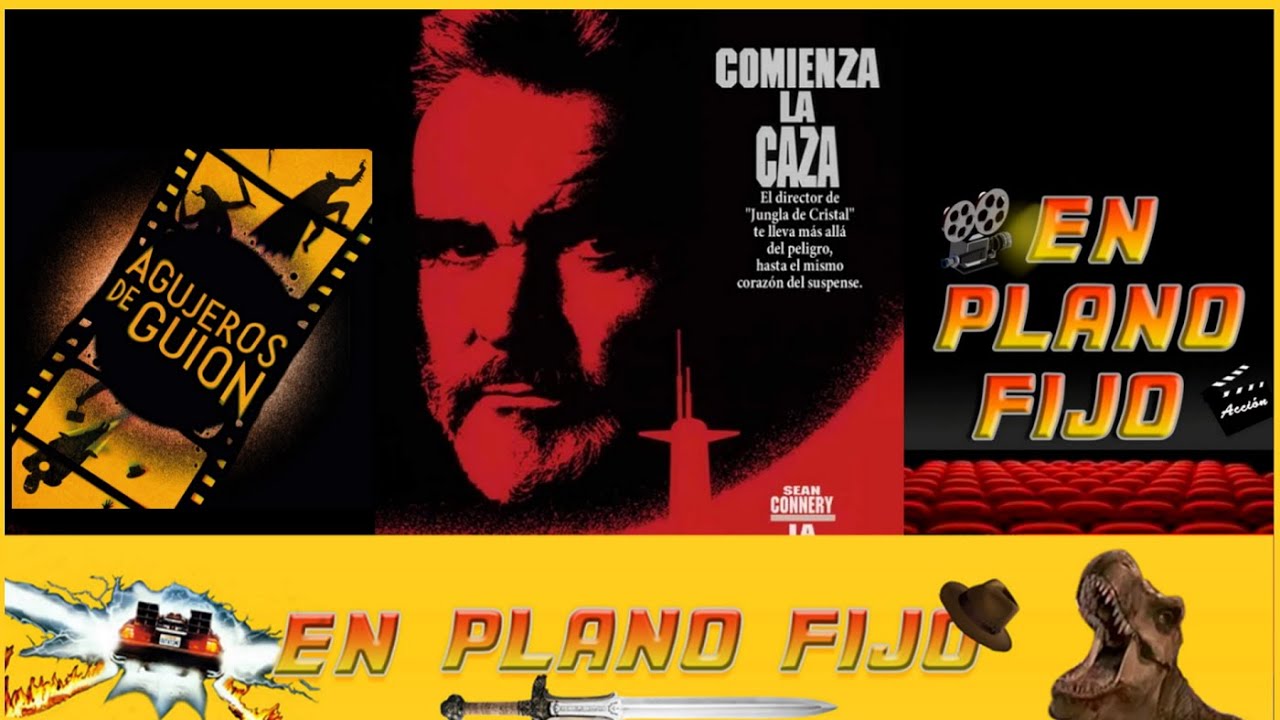 LA CAZA DEL OCTUBRE ROJO 1990 - CON AGUJEROS DE GUION.
