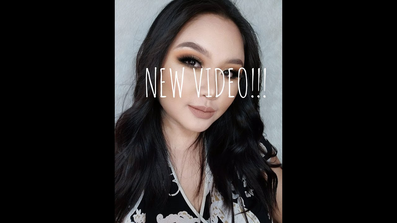 Classic Brown Glitter Cut Crease Makeup Transformation