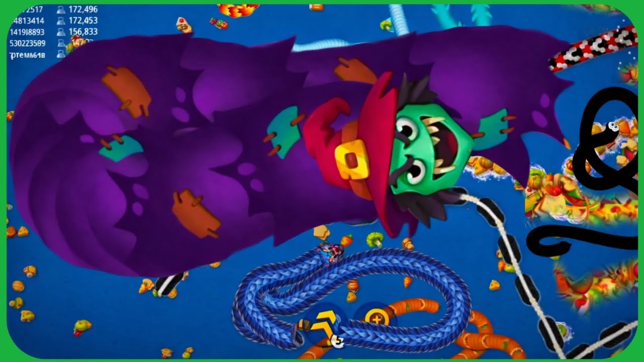Wormzone best gameply best gaming style #games #wormszone #wormszone #like #gameplay #funny 