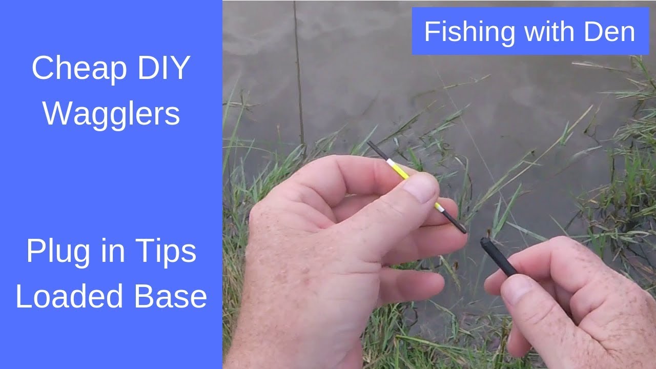 Make Waggler Floats with Plug In Tips and Loaded Bases