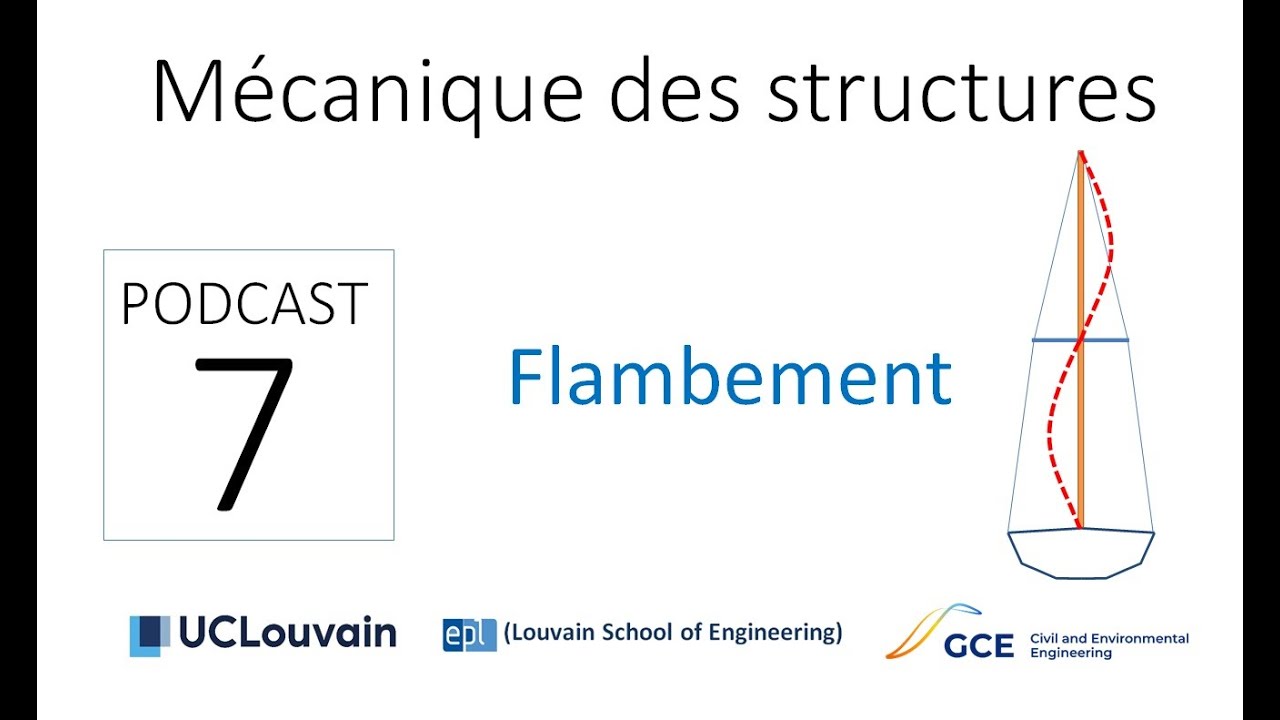 Mécanique des structures, PODCAST N°7 : flambement