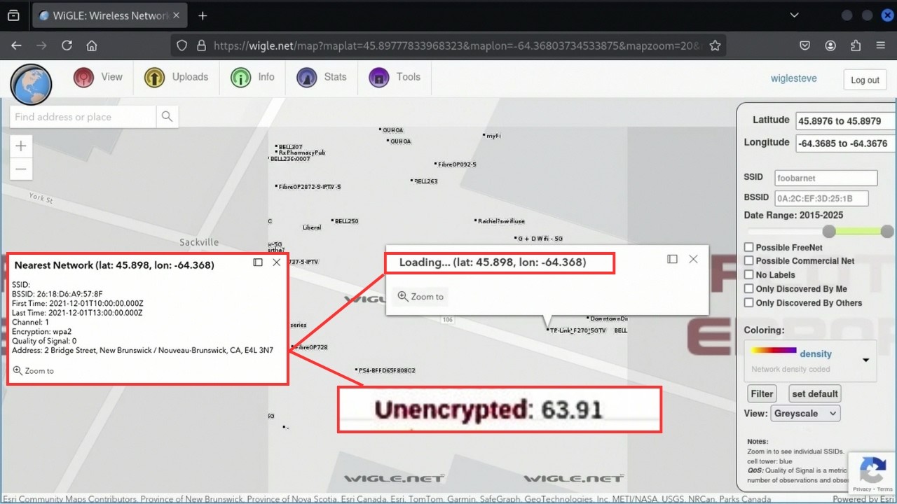 Hackers Tracking Location via (Wi-Fi OSINT Tools) | Wigle net