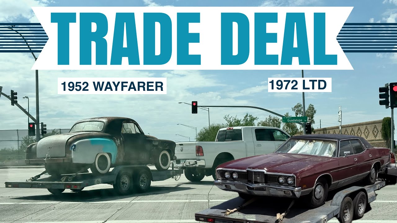 Trading a 1972 Ford LTD for a 1952 Dodge Coupe
