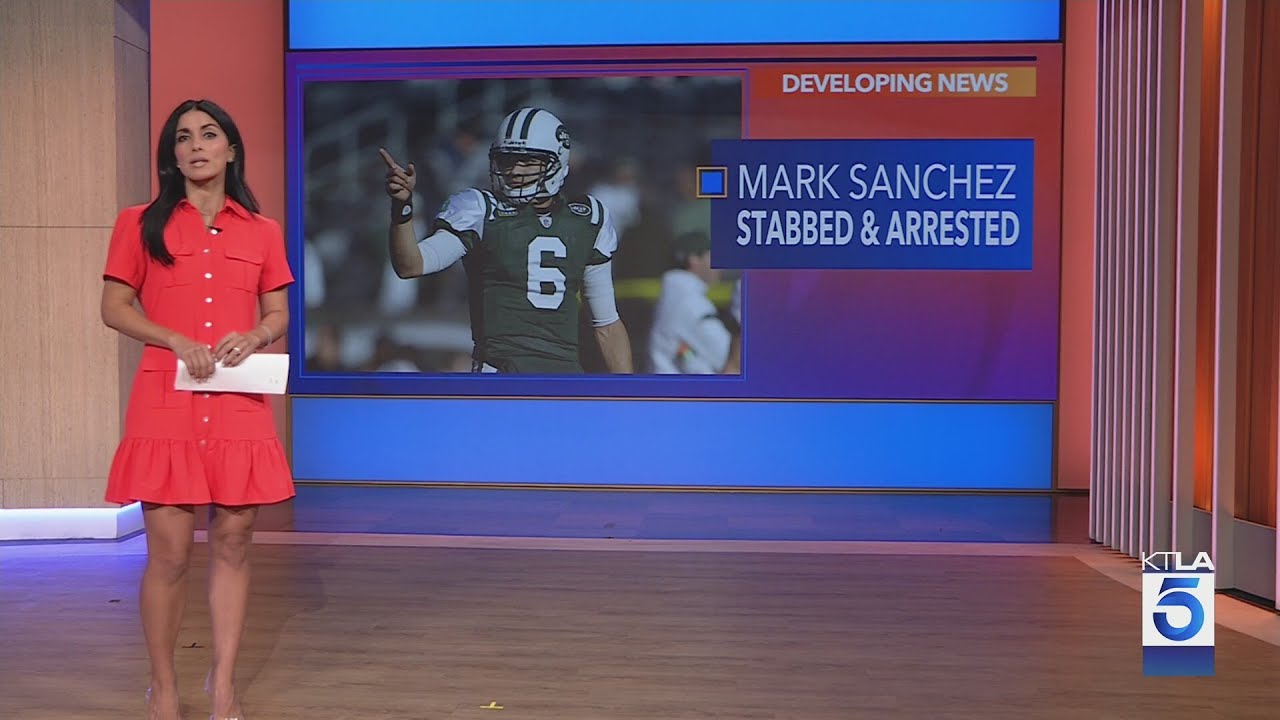 Former NFL star Mark Sanchez arrested at hospital after Indianapolis stabbing