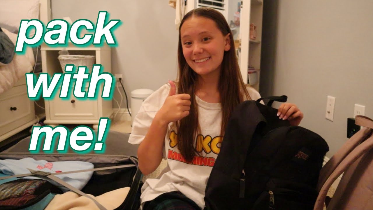 pack with me!! *vlog style*
