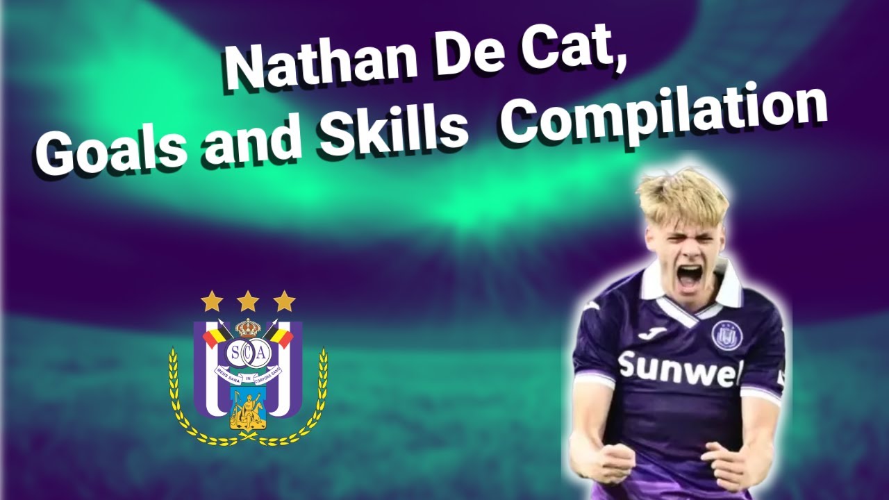 Nathan De Cat, Anderlecht's New Wonderkid (Goals and Skills Compilation !)