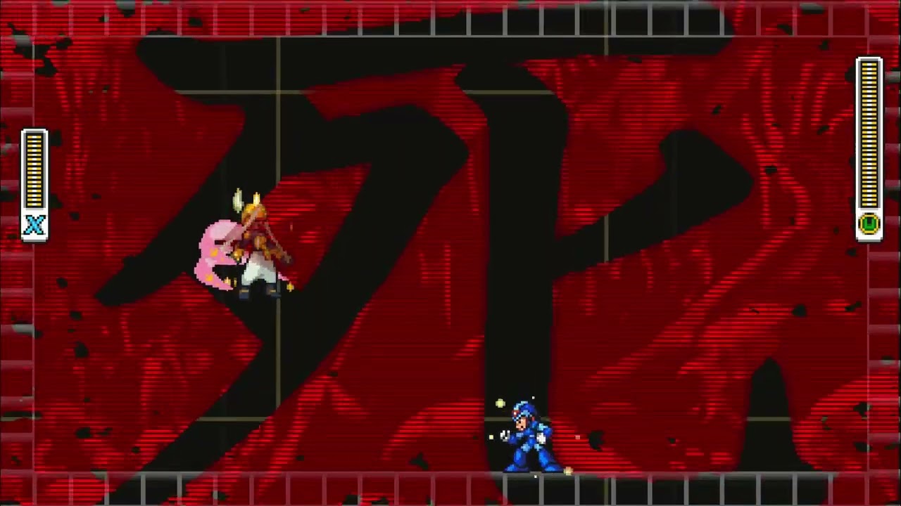 Megaman x8 Demake - Serenade Secret Boss Fight (No upgrades)