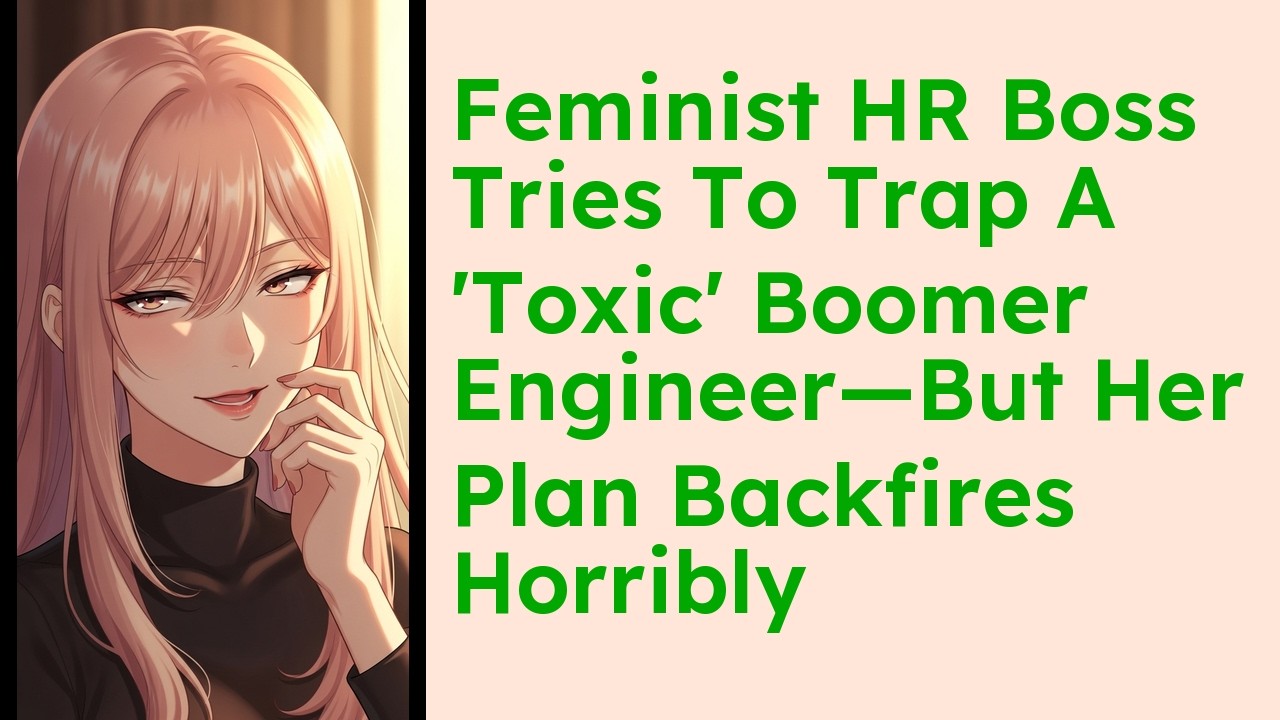 Feminist HR Boss Tries To Trap A 'Toxic' Boomer Engineer—But Her Plan Backfires Horribly