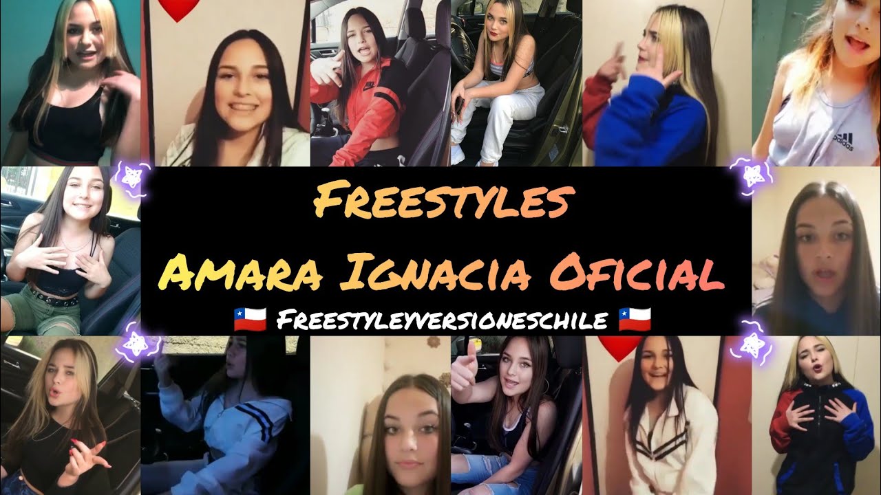 Amara Ignacia 🇨🇱 - asi fueron sus inicios en la musica