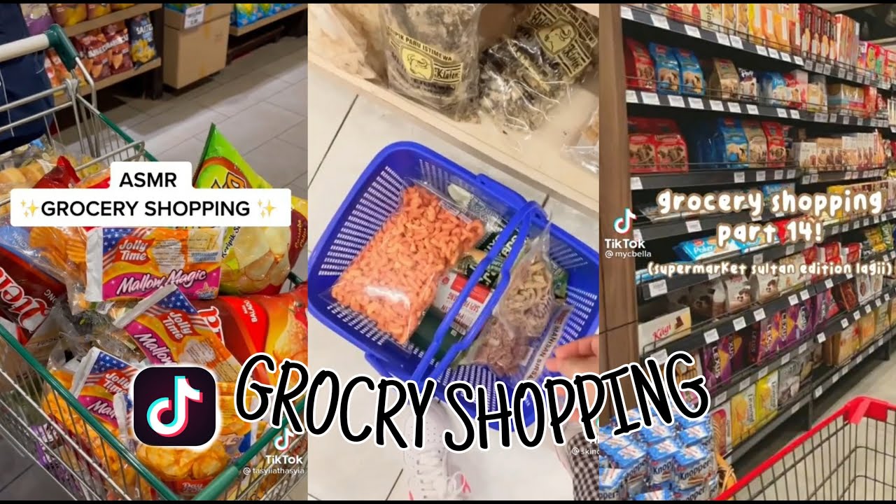 KUMPULAN TIKTOK||GROCRY SHOPPING🛒🛍