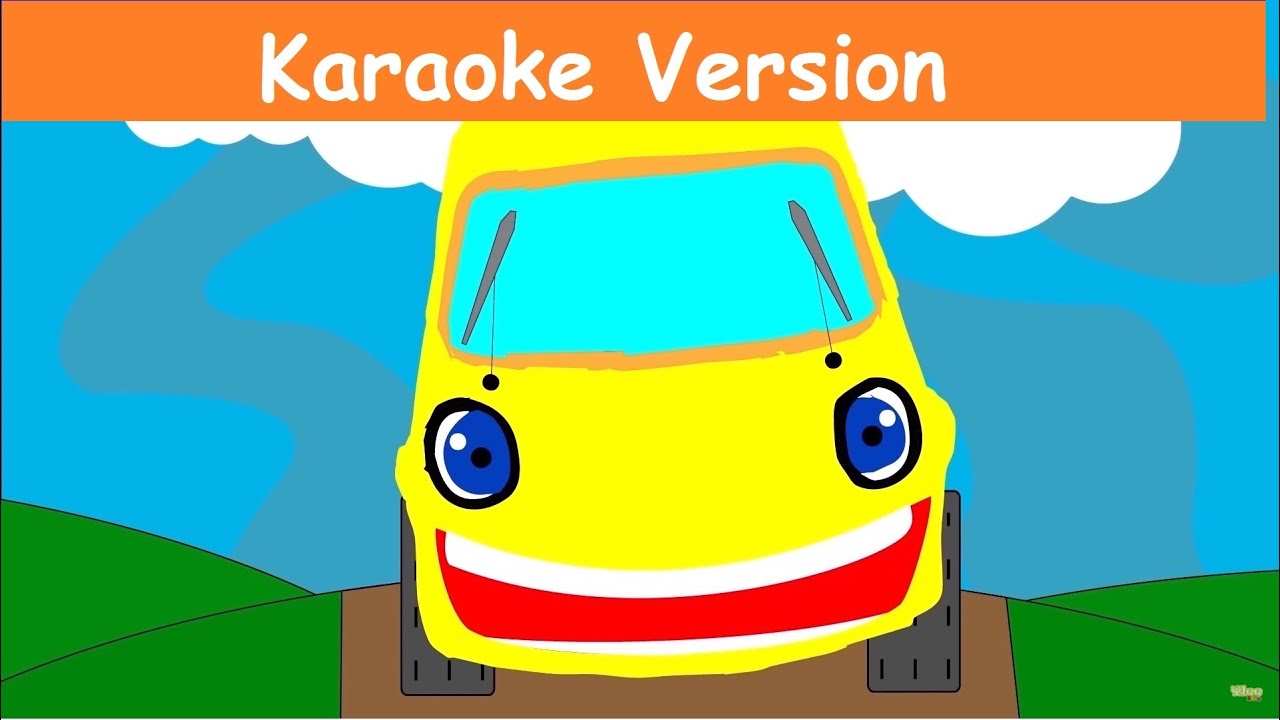 Wheels of the Bus go Round and Round - Sing It (Karaoke Version)  Children nursery rhymes - Yleekids