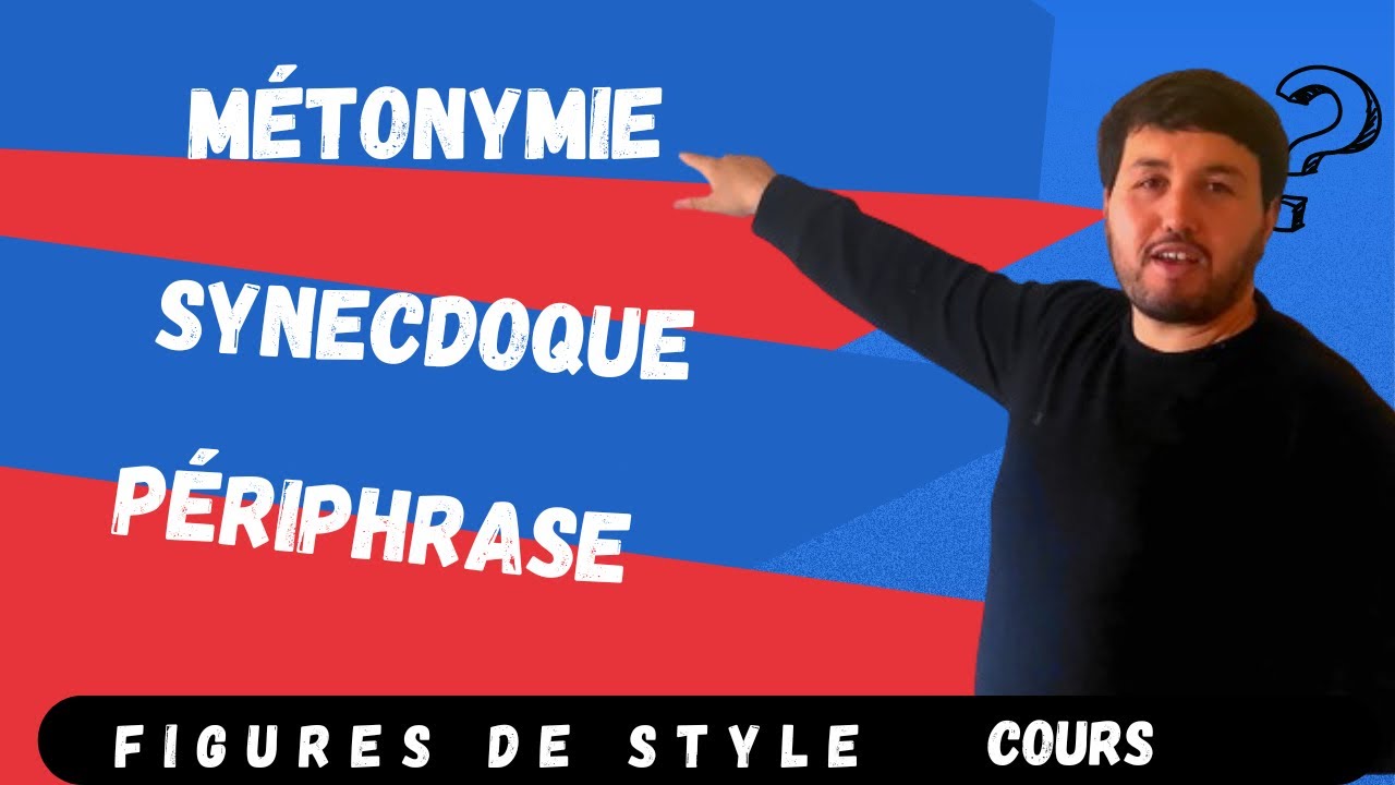 Figures de style (Les figures de substitution : métonymie, synecdoque, périphrase )