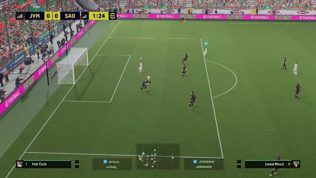 eFootball_2026 Botei toda no dependente de super cancel e ele Correu kkkkkkk