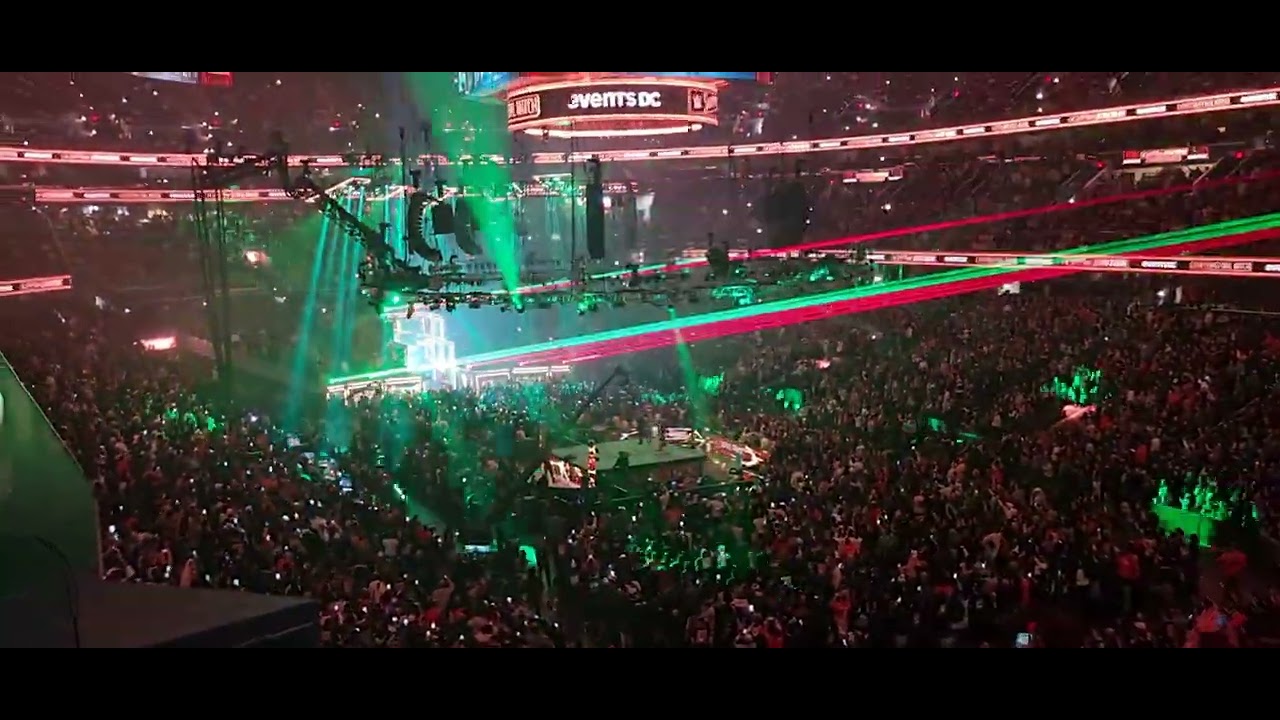 WWE SNME Entrance Oba Femi, Washington DC