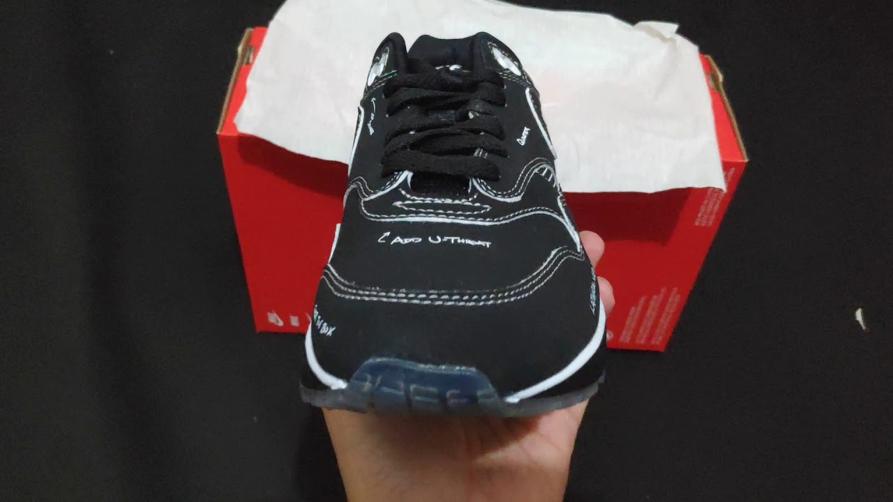Nike Air Max 1 Sketch to Shelf Black