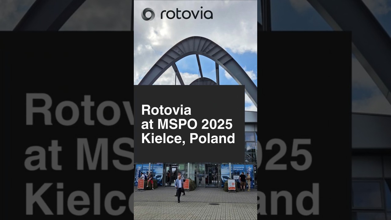 Rotovia at MSPO 2025 Kielce 🔥 Defence Industry Fair