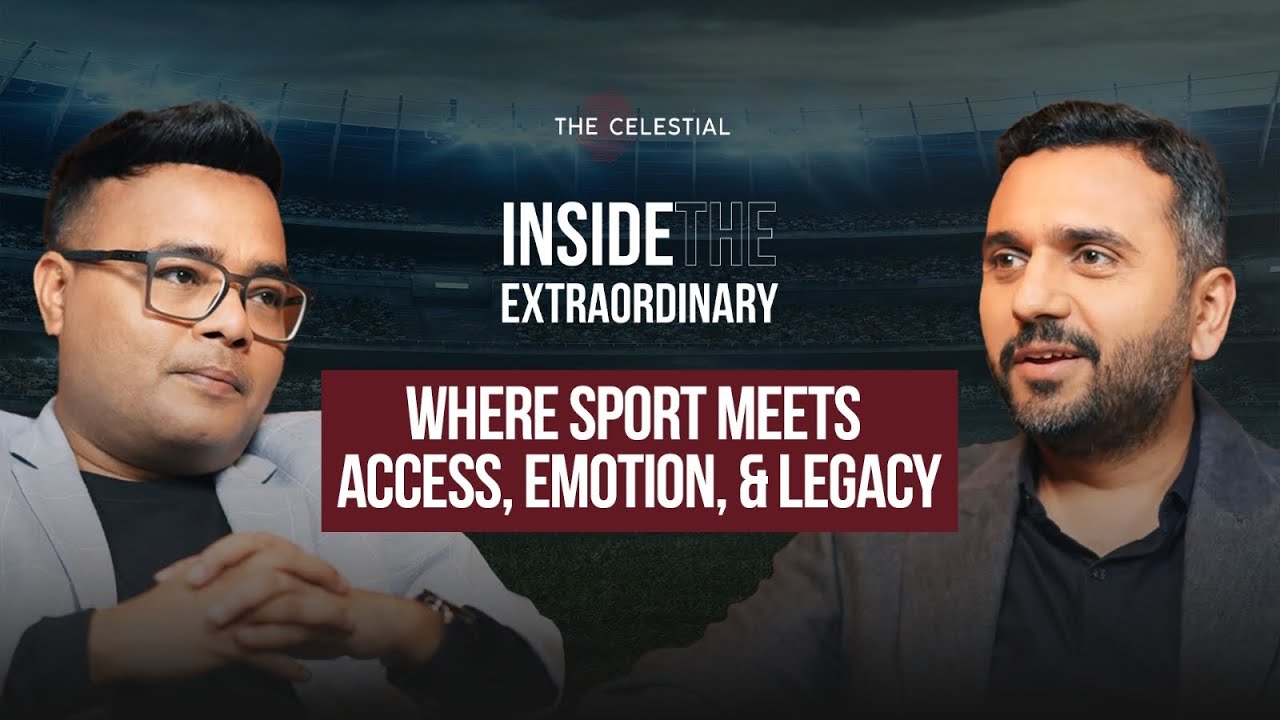 Inside the Extraordinary:Where Sport Meets Access, Emotion, & Legacy With Monish Shah & Chayan Maiti