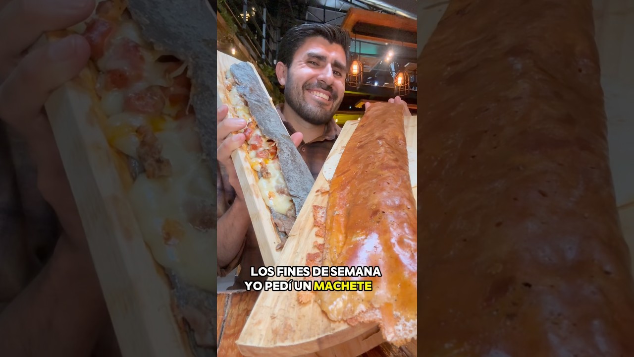 Machetes de 60cms gigantes mejor que el original, sin pelos #short #shorts #food #foodie #big #cdmx
