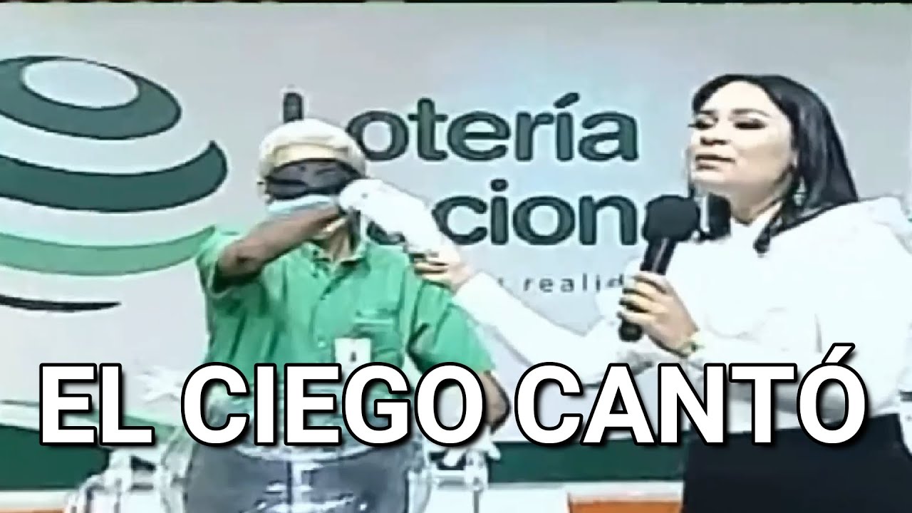 El ciego cantó y revela fraude de la Lotería Nacional