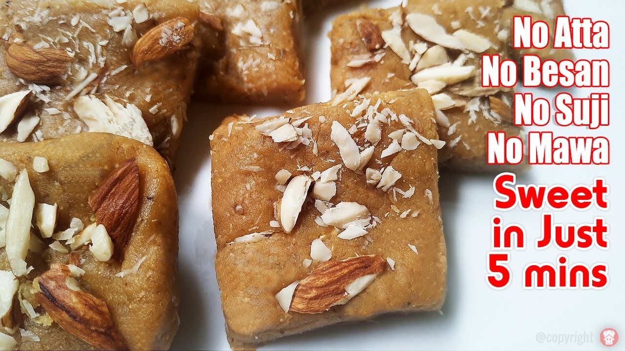 Instant Besan Burfi recipe | 10 mins Quick & Easy Mithai recipe | Easy Sweet Recipe |Besan ki mithai