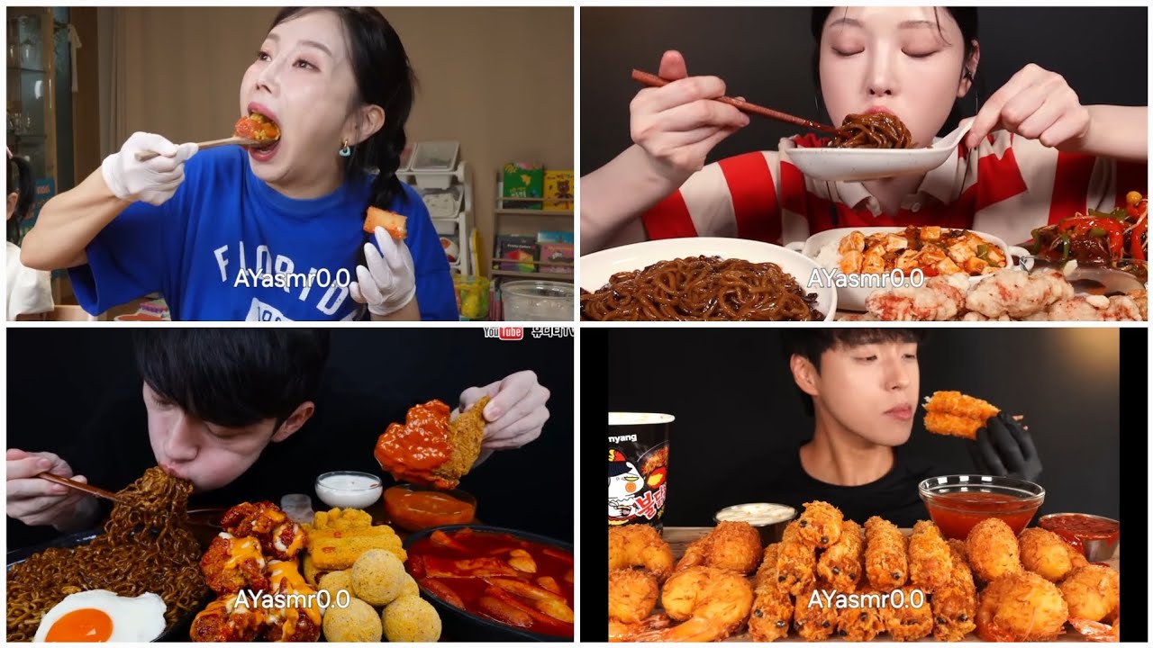 VERY DELICIOUS ASMR (MIX ASMR) 😋🤤🍜🌶