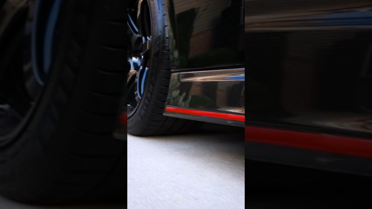 Carbon Fiber skirts on the R35 Nismo. #gtr #r35 #r35gtr #r35nismo #cars #carshorts #nismo