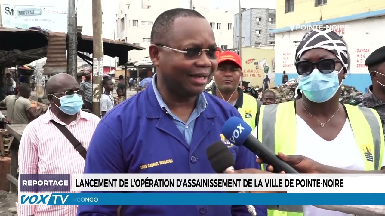Pointe-Noire lance une grande opération d’assainissement pour un cadre de vie sain