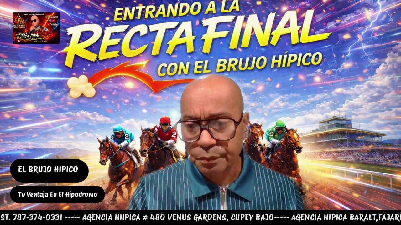 El Brujo Hipico, Entrando A La Recta Final 7 Febrero 2026
