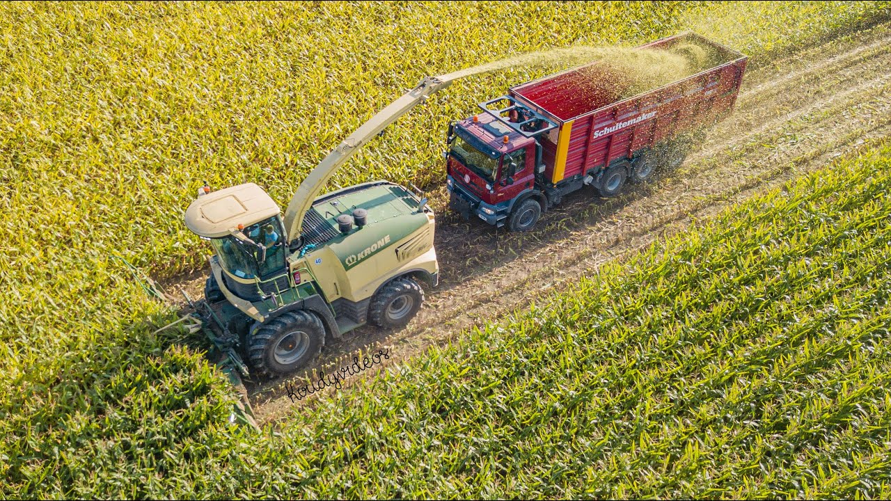 Krone BigX 680 OptiMaize & XCollect 750-3 | Tatra Phoenix, Claas, Fliegl, Schuitemaker | Siláže 2020