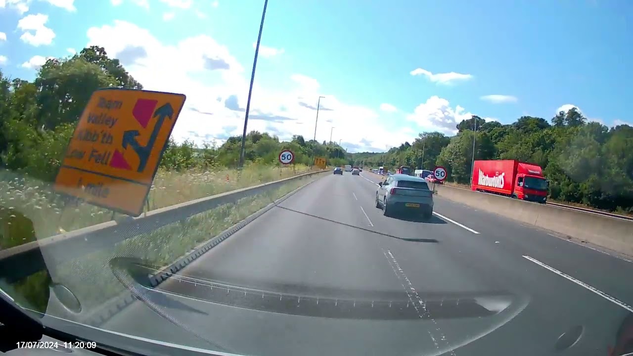 Police catch speeder on the A1#shortvideo