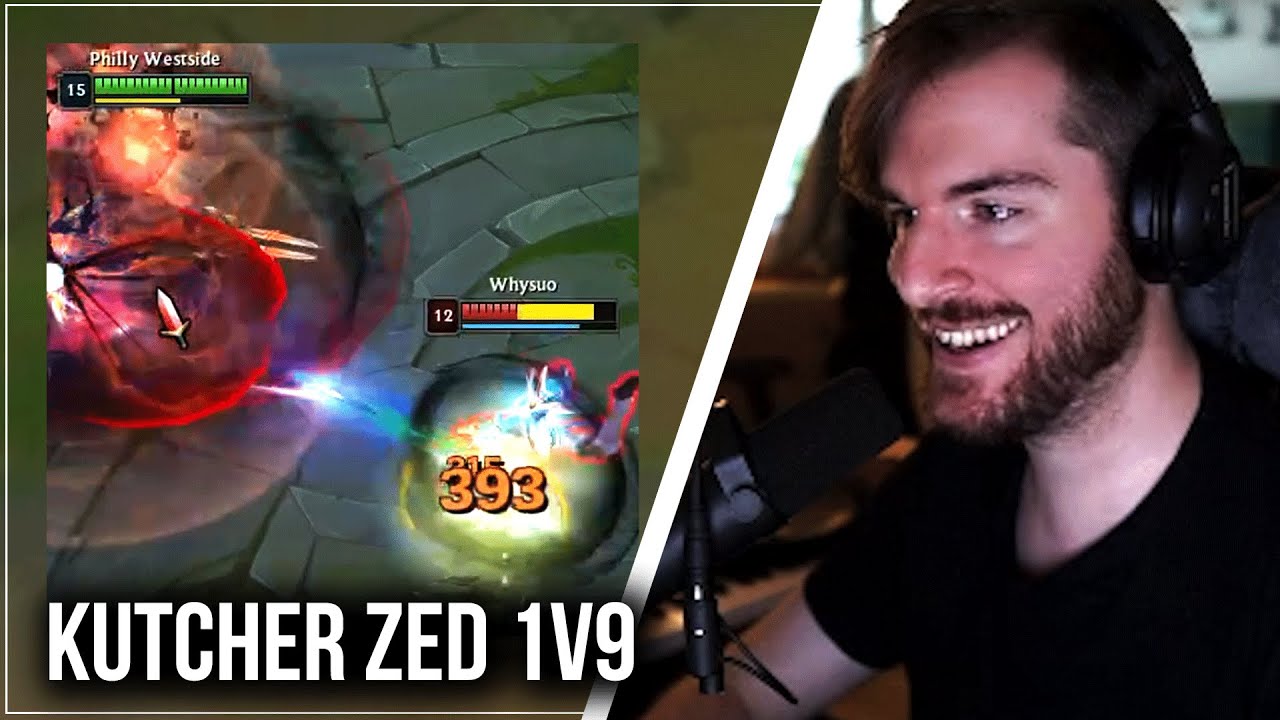 Kutcher's Zed absolut broken | Kutcher Stream Highlights